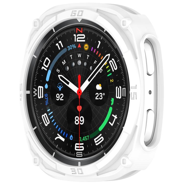 Puzdro Gear case biele pre Samsung Galaxy Watch 8 40mm / Watch 9 40mm | Lacné Kryty Lacné Kryty | Puzdro Gear case biele pre Samsung Galaxy Watch 8 40mm / Watch 9 40mm | Lacné Kryty