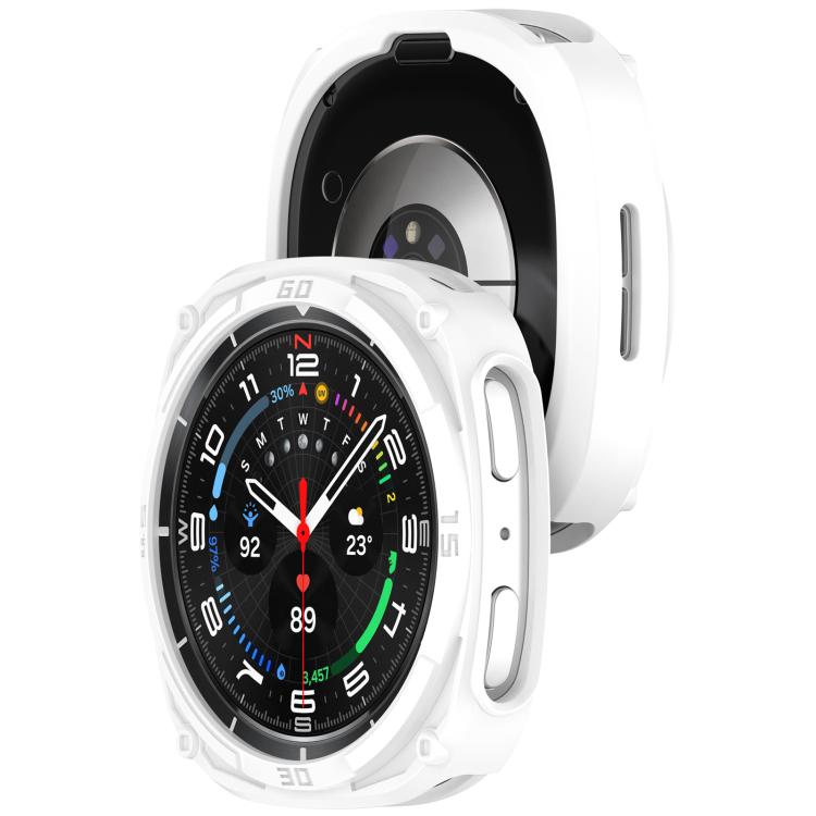 Puzdro Gear case biele pre Samsung Galaxy Watch 8 40mm / Watch 9 40mm | Lacné Kryty Lacné Kryty | Puzdro Gear case biele pre Samsung Galaxy Watch 8 40mm / Watch 9 40mm | Lacné Kryty