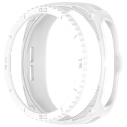 Lacné Kryty | Puzdro Gear case biele pre Samsung Galaxy Watch 8 Classic 46mm | Lacné Kryty
