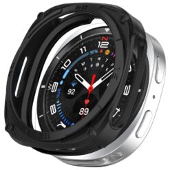 Lacné Kryty | Puzdro Gear case čierne pre Samsung Galaxy Watch 8 40mm / Watch 9 40mm | Lacné Kryty