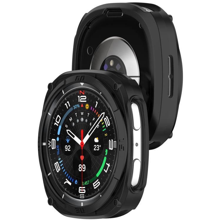 Puzdro Gear case čierne pre Samsung Galaxy Watch 8 44mm / Watch 9 44mm | Lacné Kryty Lacné Kryty | Puzdro Gear case čierne pre Samsung Galaxy Watch 8 44mm / Watch 9 44mm | Lacné Kryty