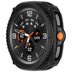 Lacné Kryty | Puzdro Gear case čierne pre Samsung Galaxy Watch 8 Classic 46mm | Lacné Kryty