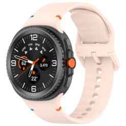 Lacné Kryty | Remienok Smooth Wristband ružový pre Samsung Galaxy Watch 8 Classic 46mm / Watch 8 44mm / Watch 8 40mm / Watch 9 40mm / Watch 9 44mm | Lacné Kryty