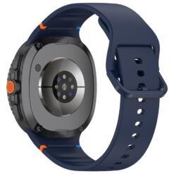 Remienok Smooth Wristband tmavomodrý pre Samsung Galaxy Watch 8 Classic 46mm / Watch 8 44mm / Watch 8 40mm / Watch 9 40mm / Watch 9 44mm | Lacné Kryty Lacné Kryty | Remienok Smooth Wristband tmavomodrý pre Samsung Galaxy Watch 8 Classic 46mm / Watch 8 44mm / Watch 8 40mm / Watch 9 40mm / Watch 9 44mm | Lacné Kryty