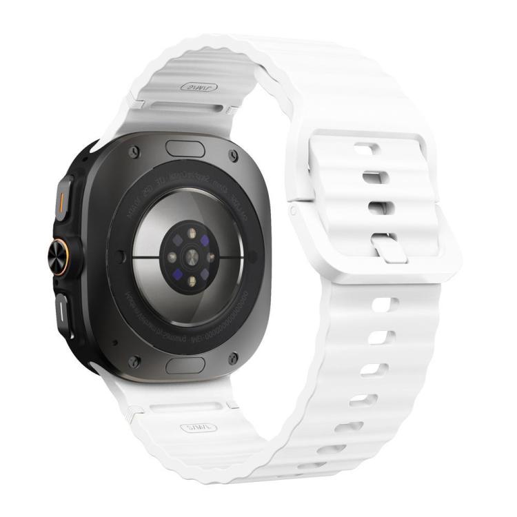 Remienok Techno Wristband biely pre Samsung Galaxy Watch 8 Classic 46mm / Watch 8 44mm / Watch 8 40mm / Watch 9 40mm / Watch 9 44mm | Lacné Kryty Lacné Kryty | Remienok Techno Wristband biely pre Samsung Galaxy Watch 8 Classic 46mm / Watch 8 44mm / Watch 8 40mm / Watch 9 40mm / Watch 9 44mm | Lacné Kryty