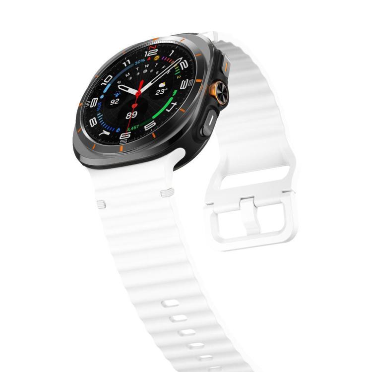 Remienok Techno Wristband biely pre Samsung Galaxy Watch 8 Classic 46mm / Watch 8 44mm / Watch 8 40mm / Watch 9 40mm / Watch 9 44mm | Lacné Kryty Lacné Kryty | Remienok Techno Wristband biely pre Samsung Galaxy Watch 8 Classic 46mm / Watch 8 44mm / Watch 8 40mm / Watch 9 40mm / Watch 9 44mm | Lacné Kryty