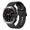 Lacné Kryty | Remienok Smooth Wristband tmavosivý pre Samsung Galaxy Watch 8 Classic 46mm / Watch 8 44mm / Watch 8 40mm / Watch 9 40mm / Watch 9 44mm | Lacné Kryty