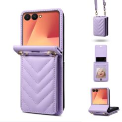 Lacné Kryty | Kryt Arrow Case fialový – Samsung Galaxy Z Flip 7 | Lacné Kryty