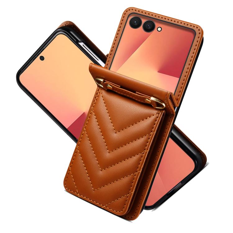 Kryt Arrow Case hnedý – Samsung Galaxy Z Flip 7 | Lacné Kryty Lacné Kryty | Kryt Arrow Case hnedý – Samsung Galaxy Z Flip 7 | Lacné Kryty