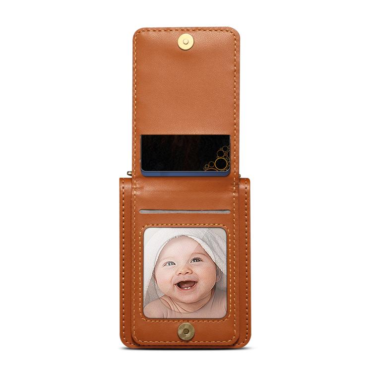 Kryt Arrow Case hnedý – Samsung Galaxy Z Flip 7 | Lacné Kryty Lacné Kryty | Kryt Arrow Case hnedý – Samsung Galaxy Z Flip 7 | Lacné Kryty