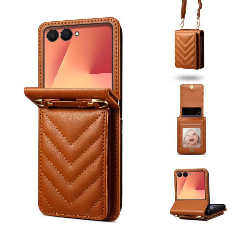 Kryt Arrow Case hnedý – Samsung Galaxy Z Flip 7 | Lacné Kryty Lacné Kryty | Kryt Arrow Case hnedý – Samsung Galaxy Z Flip 7 | Lacné Kryty