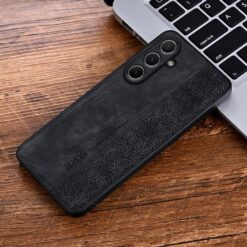 Lacné Kryty | Kryt AZNS Embossed Skin case čierny – Samsung Galaxy A17 5G | Lacné Kryty