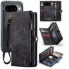 Lacné Kryty | Multifunkčné peňaženkové puzdro CaseMe Detachable hnedé – Google Pixel 10 / 10 Pro | Lacné Kryty