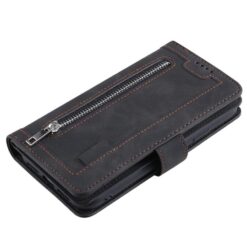 Lacné Kryty | Multifunkčné peňaženkové puzdro Nine-Card Case čierne – Samsung Galaxy A17 5G | Lacné Kryty