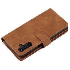 Lacné Kryty | Multifunkčné peňaženkové puzdro Nine-Card Case hnedé – Samsung Galaxy A17 5G | Lacné Kryty