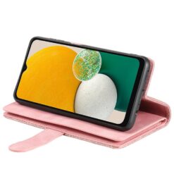 Multifunkčné peňaženkové puzdro Nine-Card Case ružové – Samsung Galaxy A17 5G | Lacné Kryty Lacné Kryty | Multifunkčné peňaženkové puzdro Nine-Card Case ružové – Samsung Galaxy A17 5G | Lacné Kryty