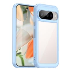 Ochranný kryt Colorful Acrylic case modrý – Google Pixel 10