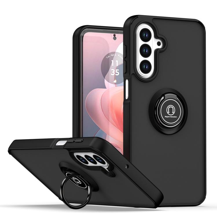 E-shop Odolný kryt Shadow Ring case čierny – Samsung Galaxy A17 5G