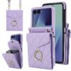 Lacné Kryty | Peňaženkové puzdro Diamond Card case zelené – Samsung Galaxy Z Flip 7 | Lacné Kryty