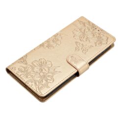 Peňaženkové puzdro Embossing Pattern Motýľ zlaté – Samsung Galaxy A17 5G | Lacné Kryty Lacné Kryty | Peňaženkové puzdro Embossing Pattern Motýľ zlaté – Samsung Galaxy A17 5G | Lacné Kryty