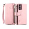 Lacné Kryty | Peňaženkové puzdro Eseble Zip Wallet case zelené – Samsung Galaxy A17 5G | Lacné Kryty