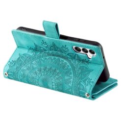 Peňaženkové puzdro Mandala zip case zelené – Samsung Galaxy A17 5G | Lacné Kryty Lacné Kryty | Peňaženkové puzdro Mandala zip case zelené – Samsung Galaxy A17 5G | Lacné Kryty