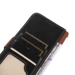Lacné Kryty | Peňaženkové puzdro RFID Leather case čierne – Samsung Galaxy A17 5G | Lacné Kryty