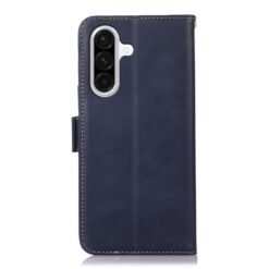 Lacné Kryty | Peňaženkové puzdro RFID Leather case modré – Samsung Galaxy A17 5G | Lacné Kryty