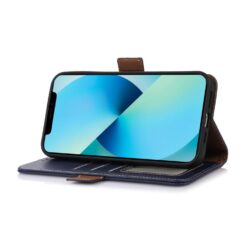 Lacné Kryty | Peňaženkové puzdro RFID Leather case modré – Samsung Galaxy A17 5G | Lacné Kryty
