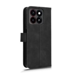 Lacné Kryty | Peňaženkové puzdro Solid čierne – ZTE Blade A35 / A55 | Lacné Kryty