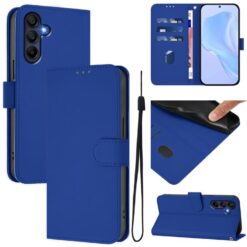 Peňaženkové puzdro Solid modré – Samsung Galaxy A17 5G | Lacné Kryty Lacné Kryty | Peňaženkové puzdro Solid modré – Samsung Galaxy A17 5G | Lacné Kryty