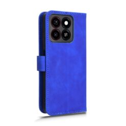 Lacné Kryty | Peňaženkové puzdro Solid modré – ZTE Blade A35 / A55 | Lacné Kryty