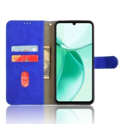 Lacné Kryty | Peňaženkové puzdro Solid modré – ZTE Blade A35 / A55 | Lacné Kryty
