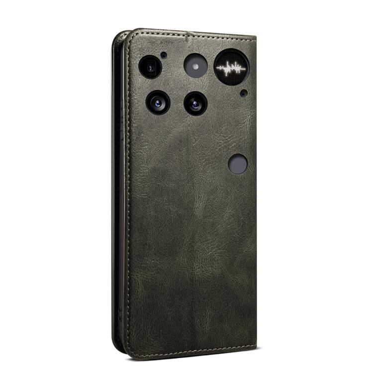 Peňaženkové puzdro Wax case zelené – Nothing Phone (3) | Lacné Kryty Lacné Kryty | Peňaženkové puzdro Wax case zelené – Nothing Phone (3) | Lacné Kryty