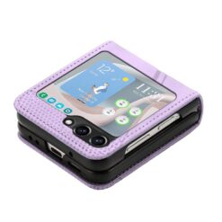 Lacné Kryty | Zadný kryt Lanyard case fialový – Samsung Galaxy Z Flip 7 | Lacné Kryty