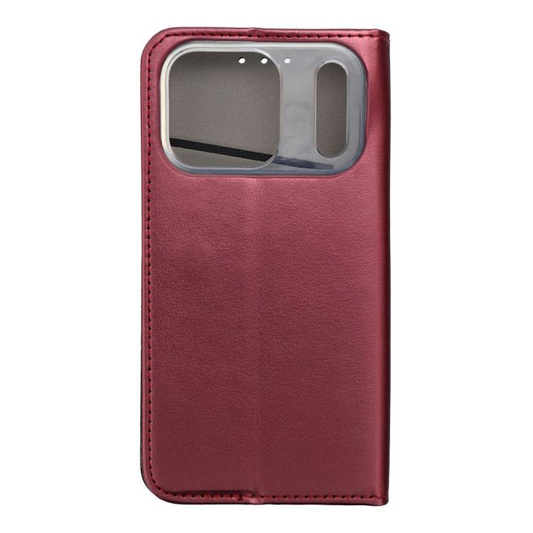 Knižkové puzdro Magnet Book bordové – Apple iPhone 17 Pro | Lacné Kryty Lacné Kryty | Knižkové puzdro Magnet Book bordové – Apple iPhone 17 Pro | Lacné Kryty