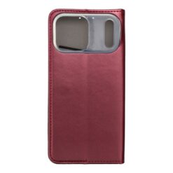 Lacné Kryty | Knižkové puzdro Magnet Book bordové – Apple iPhone 17 Pro Max | Lacné Kryty