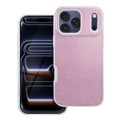 Ligotavý Kryt Forcell Shining ružový – Apple iPhone 17 Pro Max