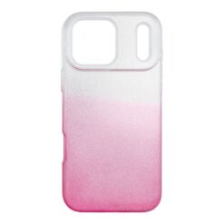Lacné Kryty | Ligotavý Kryt Forcell Shining transparentno-ružový – Apple iPhone 17 Pro Max | Lacné Kryty