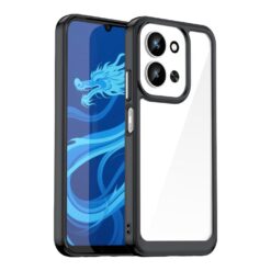 Ochranný kryt Colorful Acrylic case čierny – Xiaomi Redmi 15C