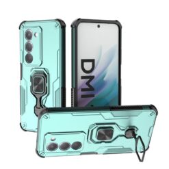 Lacné Kryty | Odolný kryt Ring Armor zelený – Xiaomi Redmi 15 4G/5G | Lacné Kryty