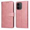 Lacné Kryty | Peňaženkové puzdro Classic Leather case červené – Xiaomi Redmi 15C | Lacné Kryty