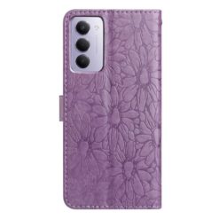 Peňaženkové puzdro Embossing Pattern Kvety fialové – Xiaomi Redmi 15 4G/5G | Lacné Kryty Lacné Kryty | Peňaženkové puzdro Embossing Pattern Kvety fialové – Xiaomi Redmi 15 4G/5G | Lacné Kryty