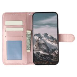 Lacné Kryty | Peňaženkové puzdro Embossing Pattern Mandala zlaté – Xiaomi Redmi 15 4G/5G | Lacné Kryty