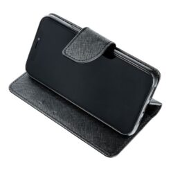 Peňaženkové puzdro Fancy Book čierne – Apple iPhone 17 | Lacné Kryty Lacné Kryty | Peňaženkové puzdro Fancy Book čierne – Apple iPhone 17 | Lacné Kryty