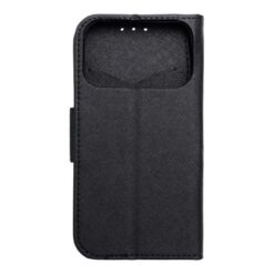Lacné Kryty | Peňaženkové puzdro Fancy Book čierne – Apple iPhone 17 Pro | Lacné Kryty
