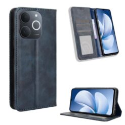 Peňaženkové puzdro Retro Leather modré – Realme Note 70T | Lacné Kryty Lacné Kryty | Peňaženkové puzdro Retro Leather modré – Realme Note 70T | Lacné Kryty