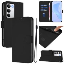 Peňaženkové puzdro Solid čierne – Realme C71 | Lacné Kryty Lacné Kryty | Peňaženkové puzdro Solid čierne – Realme C71 | Lacné Kryty