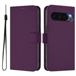 Lacné Kryty | Peňaženkové puzdro Solid fialové – Google Pixel 10 Pro XL | Lacné Kryty