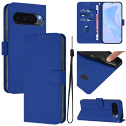 Lacné Kryty | Peňaženkové puzdro Solid modré – Google Pixel 10 Pro XL | Lacné Kryty